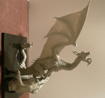 dragon sculpture "border guards"