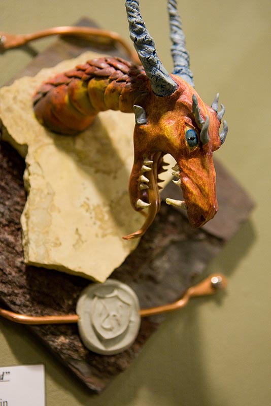 Dragon Sculpture - Torch Dragon Head